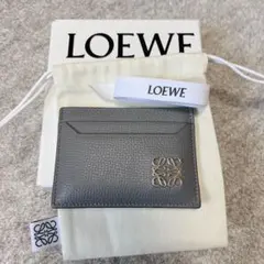 専用LOEWE ロエベ マネークリップ アナグラム ロゴ シルバー金具