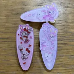 メゾピアノ　ヘアクリップ3点セット