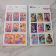 ディズニー プリンス&プリンセス 3Dシール ラプンツェル3Dシール ＋おまけ