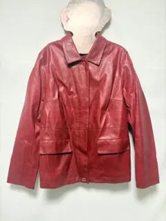 2025年最新】レザージャケット 赤の人気アイテム - メルカリ