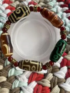 多宝天珠　宝瓶天珠　三眼天珠　六眼天珠　九眼天珠　双虎牙天珠　天珠ブレスレット