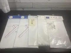 着物 和装小物 半衿 5枚セット まとめ 未使用品 丹後別織 正絹 他 130