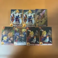 ドラゴンボールZ 3Dコレクションカード まとめ売り 7枚 希少 レア