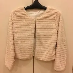 モコモコ素材 ボレロ