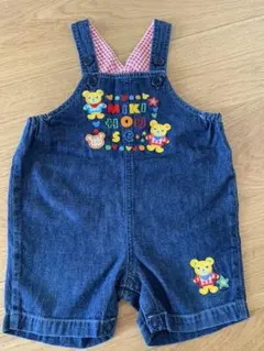 ミキハウス オーバーオール 80