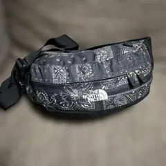 美品】ノースフェイス バンダナ ペイズリー ウエストポーチ - メルカリ