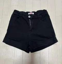 PINKLATTE XXS (140)黒 ショートパンツ