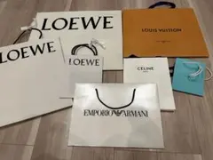 ブランド紙袋　7枚セット