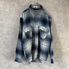 オンブレ 青