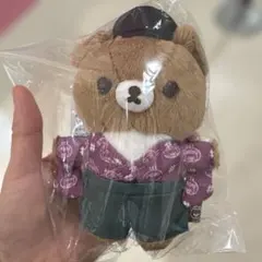 リラックマ　チャイロイコグマ　ぶらさげぬいぐるみ　道後りらっくまの湯のサムネイル