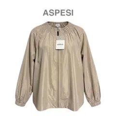 【タグ付き新品】ASPESI アスペジ ナイロンタフタギャザーブルゾンのサムネイル