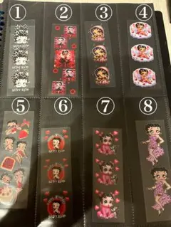 ベティ・ブープ シールセット ペンラ 1枚70円
