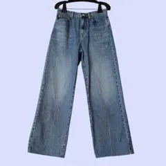 ワイドストレートデニム デニム