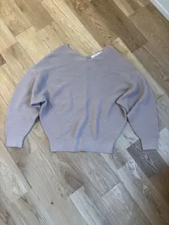 MOUSSY Vネック 長袖ニット