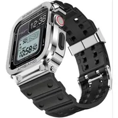 Apple Watch G-SHOCK風 保護ケース メタル