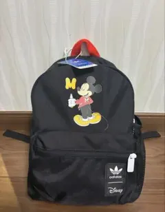 新品　adidas ×ディズニー　ミッキーマウス コラボリュック 黒