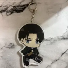 リヴァイ 進撃の巨人 ミニキャラアクリルキーホルダー - メルカリ
