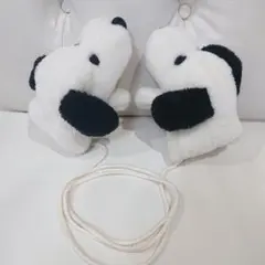 スヌーピー 手袋 子ども ぬいぐるみ レトロ 人形 SNOOPY 暖かいのサムネイル