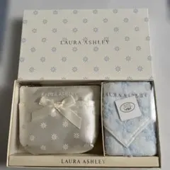 LAURA ASHLEY ローラ　アシュレイ　ポーチ タオルハンカチ セット