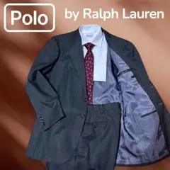 【美品】ポロバイラルフローレン　セットアップ　メンズ　スーツ　千鳥格子柄 AB5