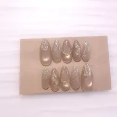 現品　ネイルチップ　フラッシュ　マグネット　ニュアンスネイル