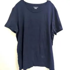アマゾンエッセンシャルズ Tシャツ 2XL XXL 紺 大きいサイズ