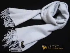 PureCashmere高級カシミヤフリンジマフラーです