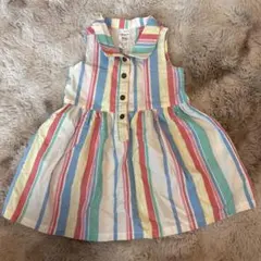 Carter's ノースリーブワンピース 9m ストライプのサムネイル
