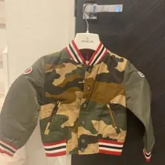 【現状品】4A 104㎝　モンクレールキッズ迷彩ジャケット
