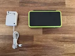 New 2DS LL ブラック/ライム 本体 ACアダプター付き