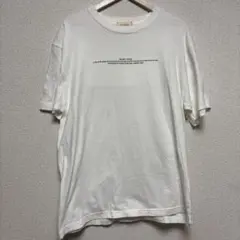 HUNCH メッセージプリント Tシャツ ホワイト　フリーサイズ　オーバーサイズ