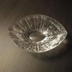 Baccarat シガータイプ　穴なし灰皿　エキノックス　クリスタルガラスのサムネイル