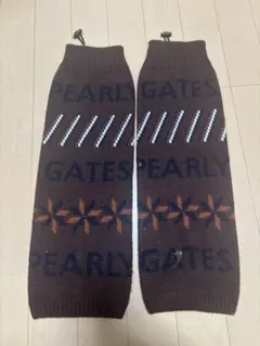 PEARLY GATES ブラウンソックス　レッグウォーマー