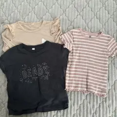 110サイズロンT1枚Tシャツ2枚