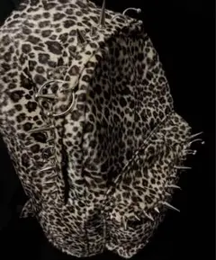 レオパード スタッズ archive リュック y2k ヒョウ柄 地雷