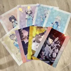 ブルーアーカイブ ブルアカ クリアファイル ローソン 8種セット