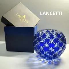 未使用保管品 ELBE CRYSTAL エルベクリスタル 切子 花瓶 ガラス細工