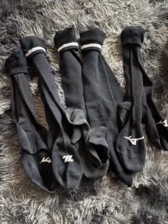 ミズノ 、ZETT ネイビー5足セット