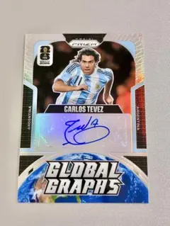 99枚限定】Topps アルゼンチン代表 カルロス・テベス パラレル94/99