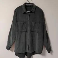 【美品】ZARA 　長袖シャツ　Mサイズ