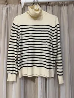 ロペピクニック　ボーダータートルネック