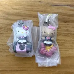 サンリオ 平成ギャルチャーム ハローキティ　日焼けキティ　2点セット