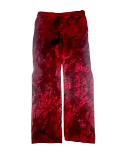 punk y2k レッドコーティングパンツ　red coatingpantのサムネイル
