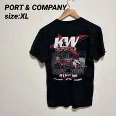 【US古着】ポート＆カンパニー Tシャツ バックプリント XL