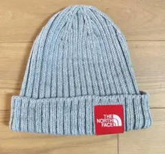 美品‼️ノースフェイス　THE NORTH FACE グレー　ニット帽