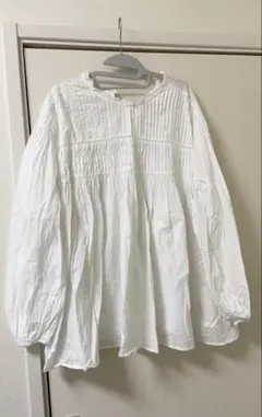 フリークスストア　インドピンタックギャザーロングスリーブ　ブラウス　美品♡