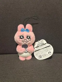 おぱんちゅうさぎ　ぬいぐるみ　キーホルダー