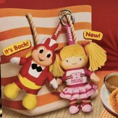 新品 Jollibee Hetty 2種セットBag Charm キーホルダーのサムネイル