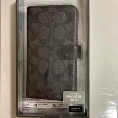 Coach 手帳型ケース iPhone SE (2022)