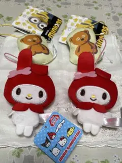 マイメロディ ＆ ミニオンズティム マスコット 各2個セット